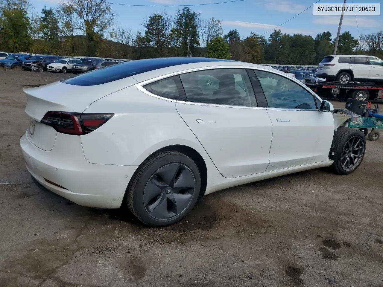 5YJ3E1EB7JF120623 2018 Tesla Model 3