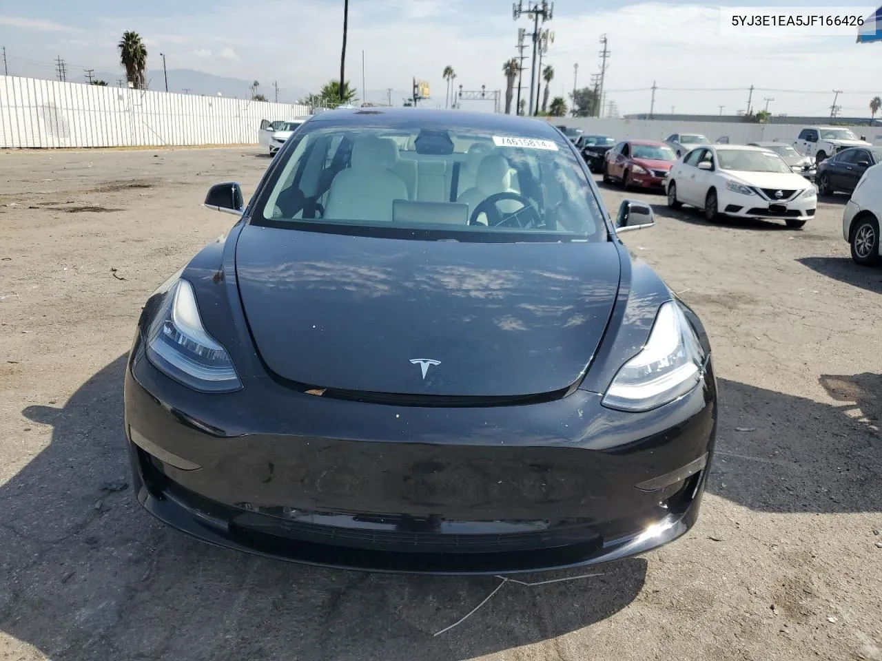 5YJ3E1EA5JF166426 2018 Tesla Model 3