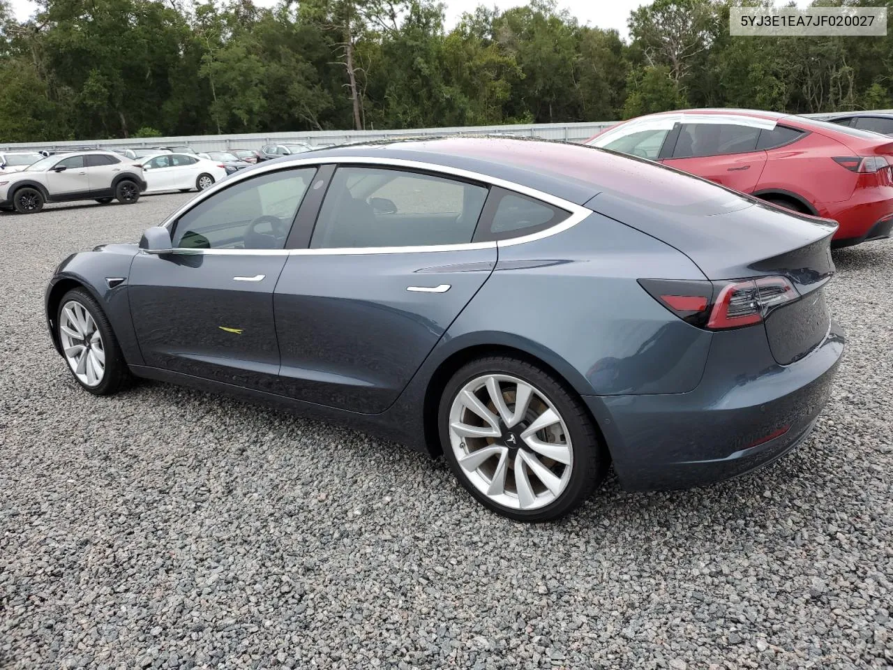 2018 Tesla Model 3 VIN: 5YJ3E1EA7JF020027 Lot: 74839694