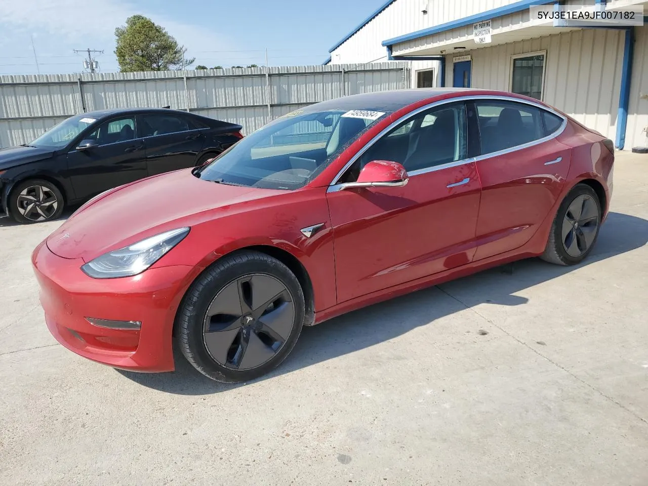 2018 Tesla Model 3 VIN: 5YJ3E1EA9JF007182 Lot: 74959684