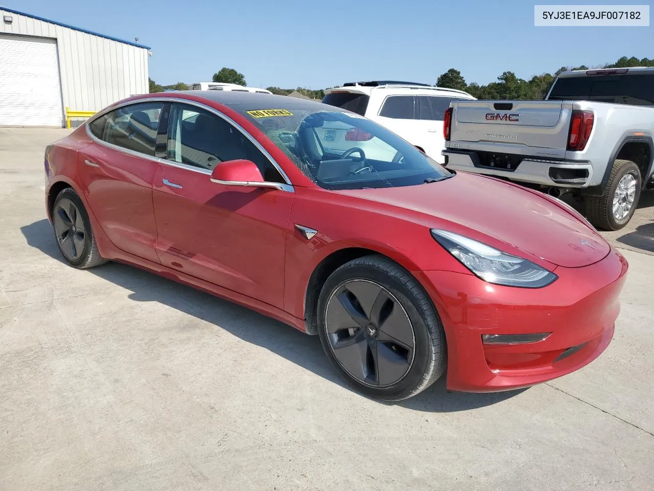 2018 Tesla Model 3 VIN: 5YJ3E1EA9JF007182 Lot: 74959684