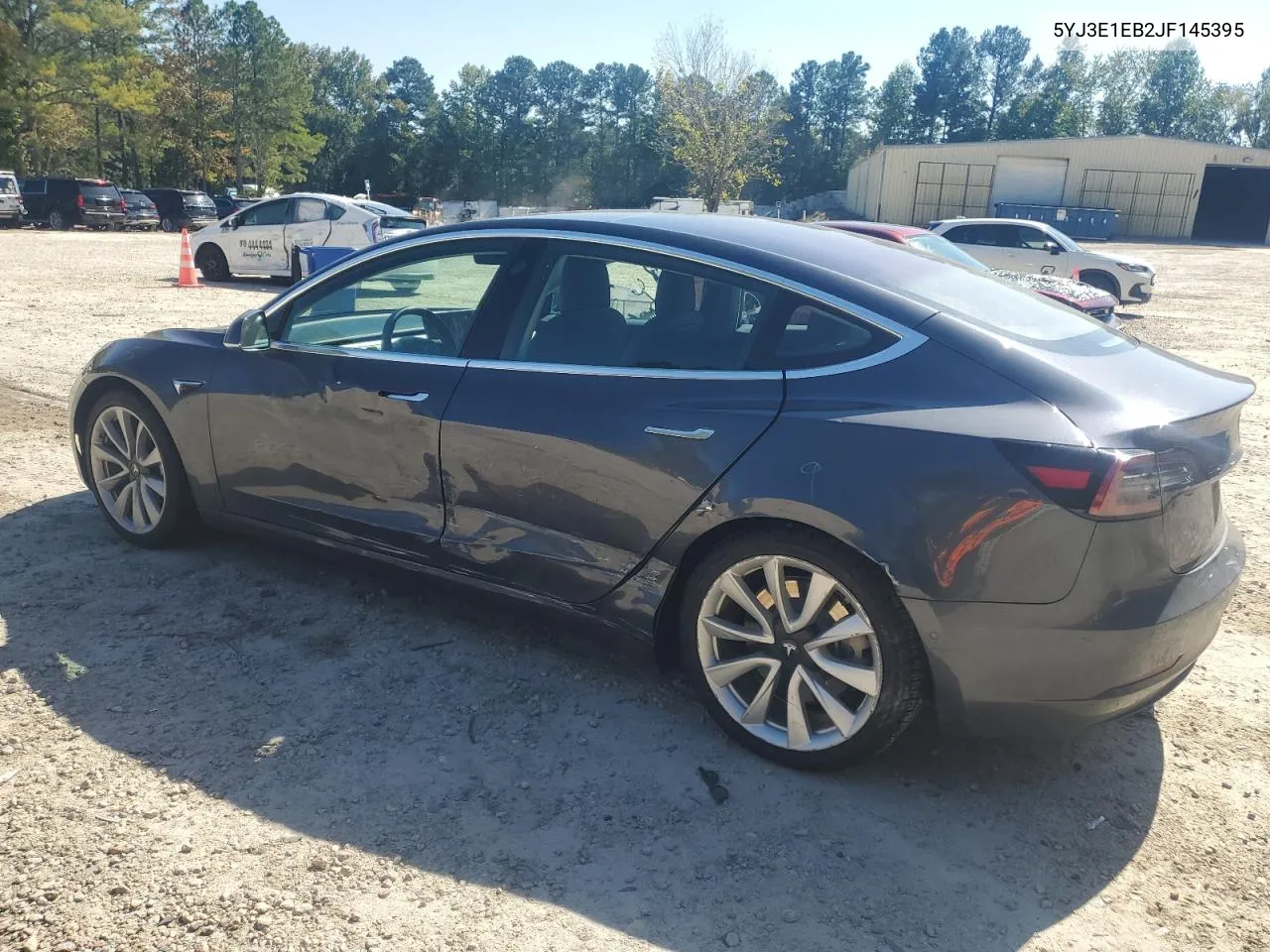 2018 Tesla Model 3 VIN: 5YJ3E1EB2JF145395 Lot: 74960064