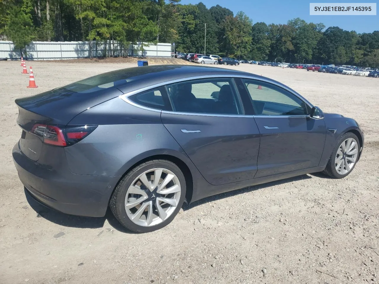 2018 Tesla Model 3 VIN: 5YJ3E1EB2JF145395 Lot: 74960064