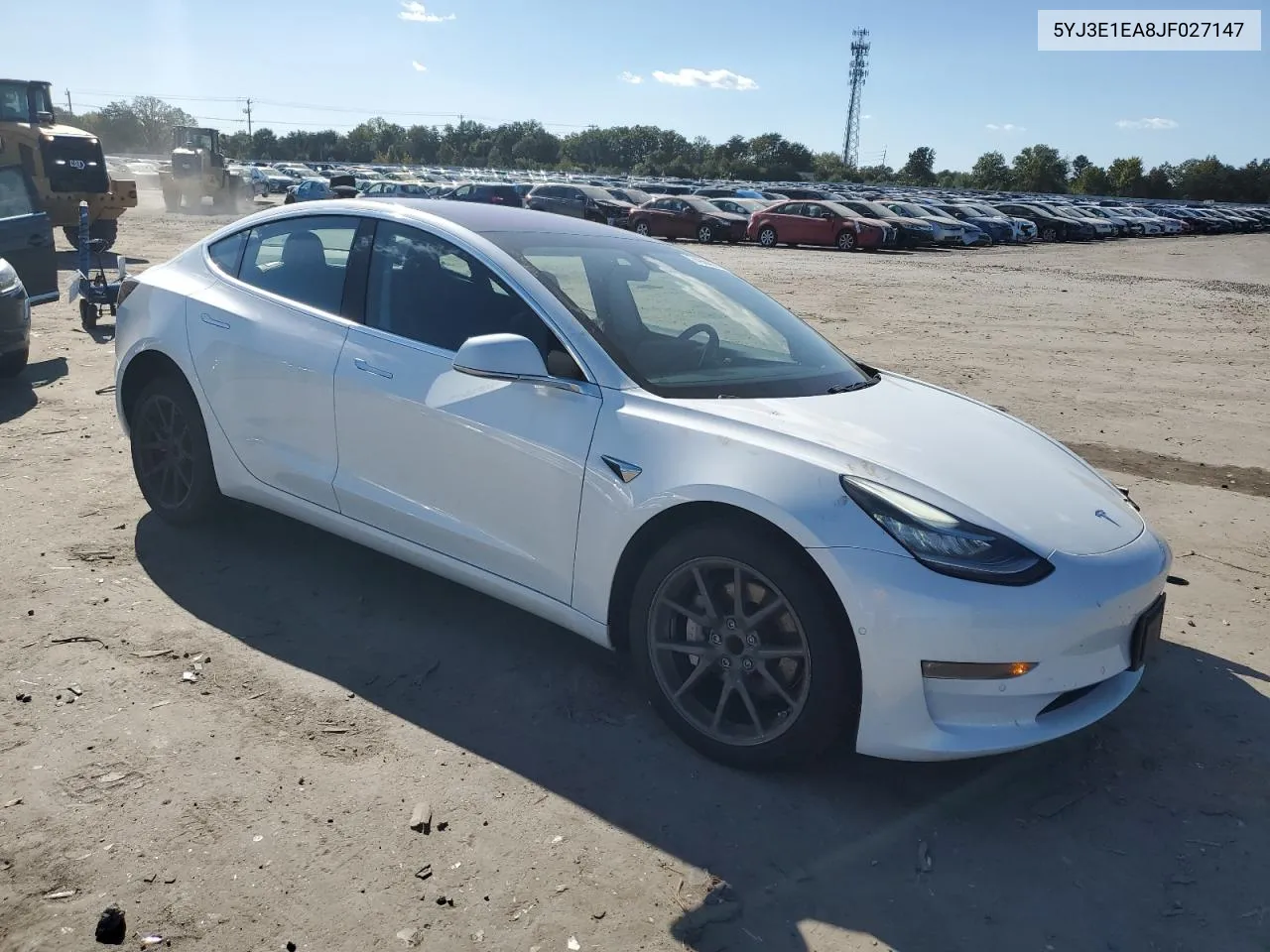 2018 Tesla Model 3 VIN: 5YJ3E1EA8JF027147 Lot: 74964204