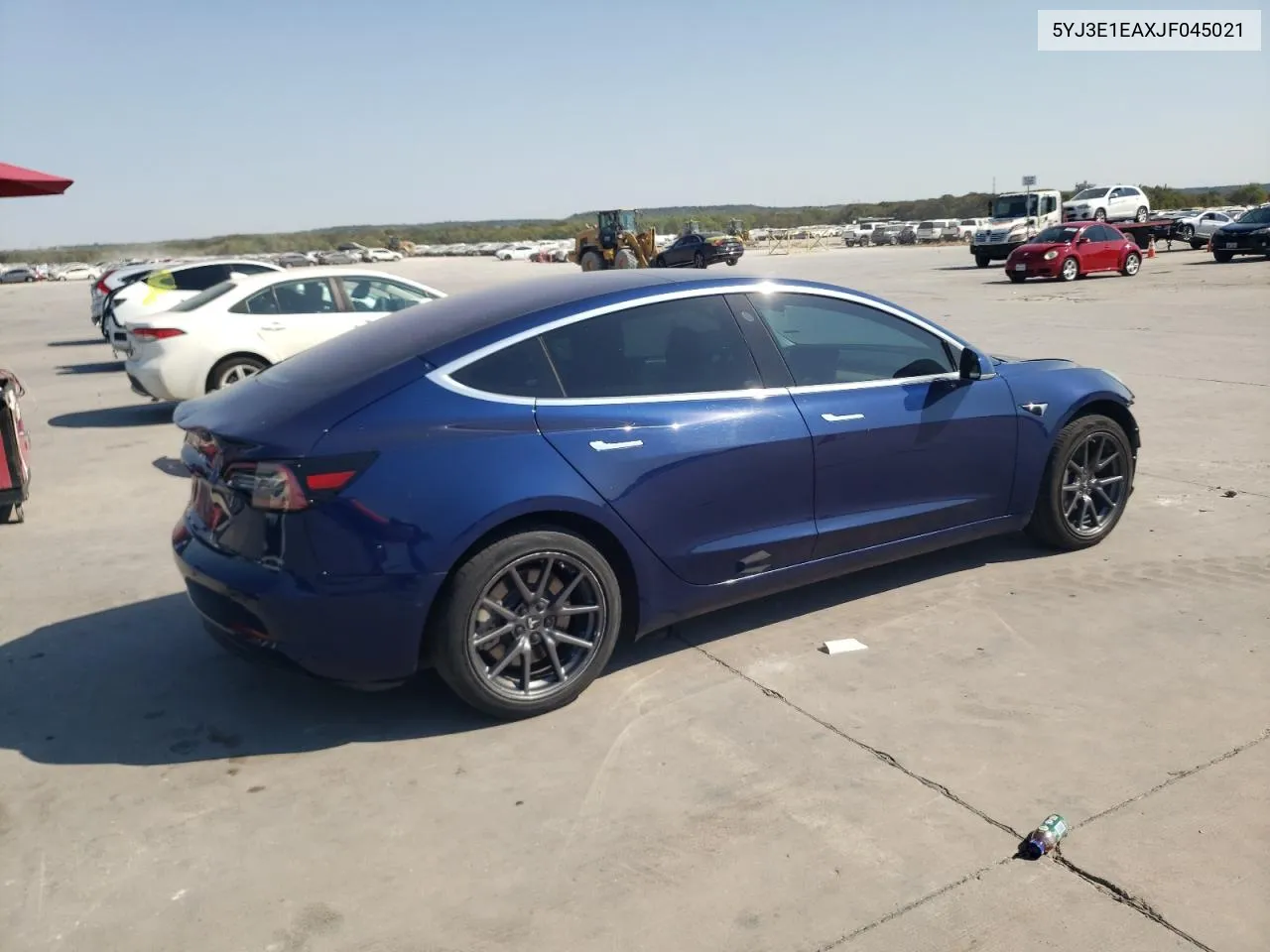 2018 Tesla Model 3 VIN: 5YJ3E1EAXJF045021 Lot: 75276874