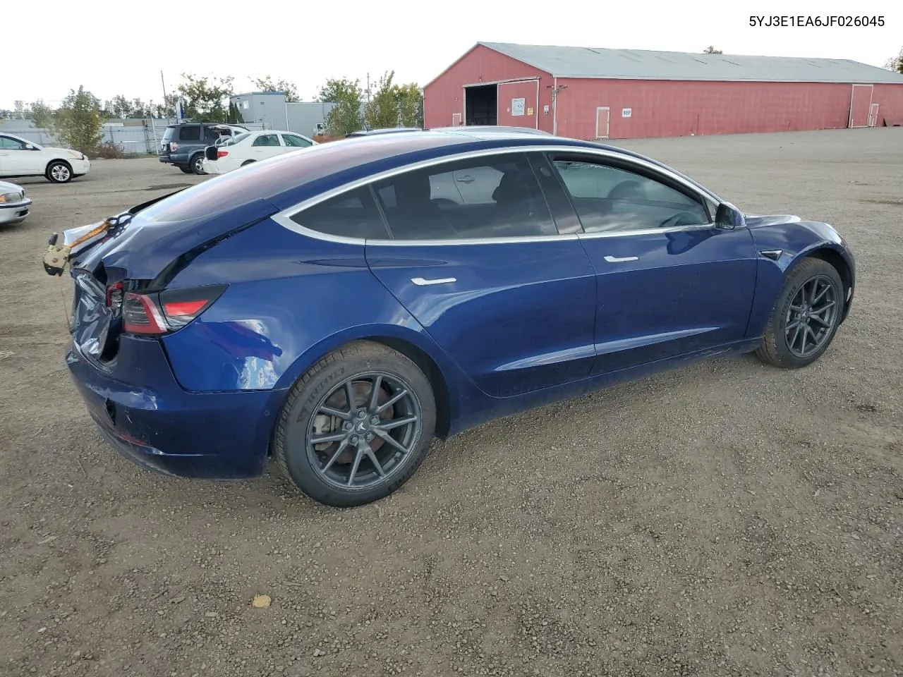 2018 Tesla Model 3 VIN: 5YJ3E1EA6JF026045 Lot: 75283574