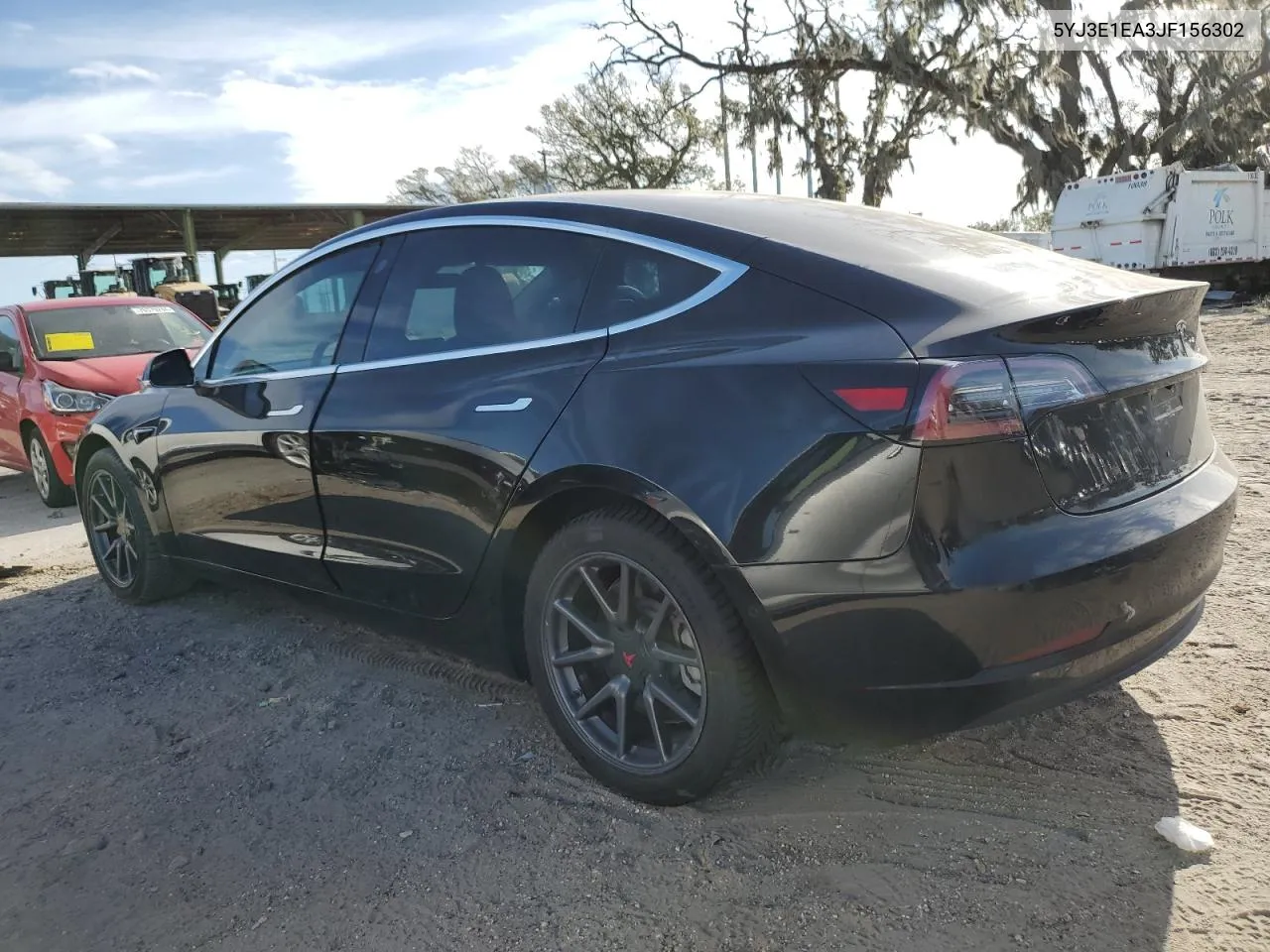 2018 Tesla Model 3 VIN: 5YJ3E1EA3JF156302 Lot: 75349864