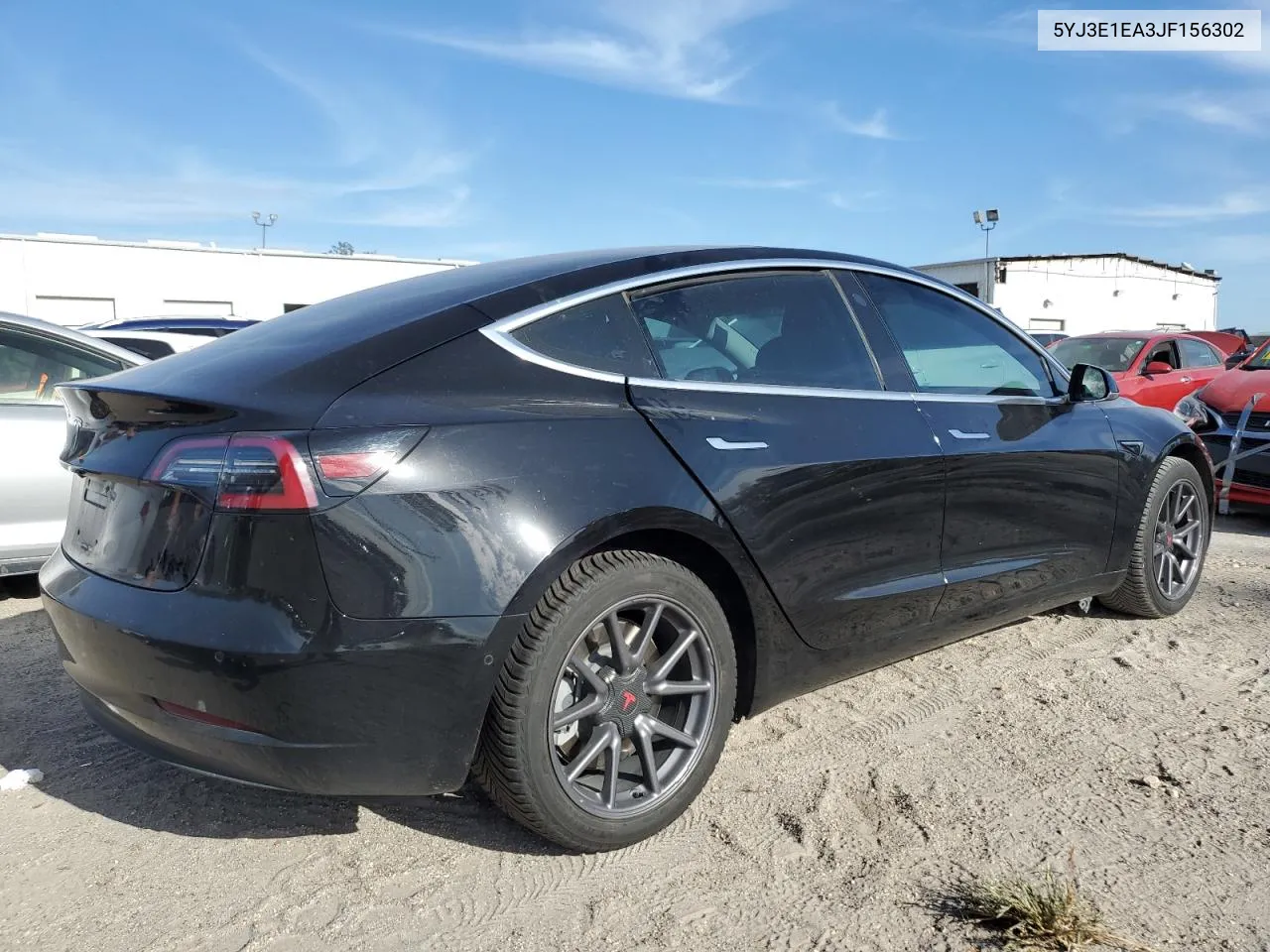 2018 Tesla Model 3 VIN: 5YJ3E1EA3JF156302 Lot: 75349864