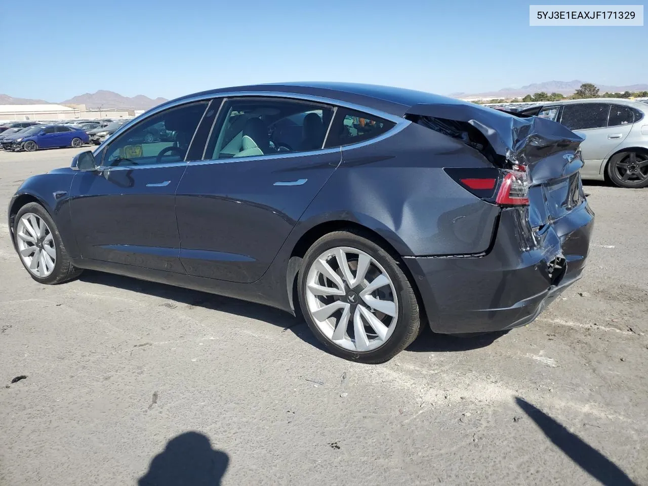 2018 Tesla Model 3 VIN: 5YJ3E1EAXJF171329 Lot: 75659654