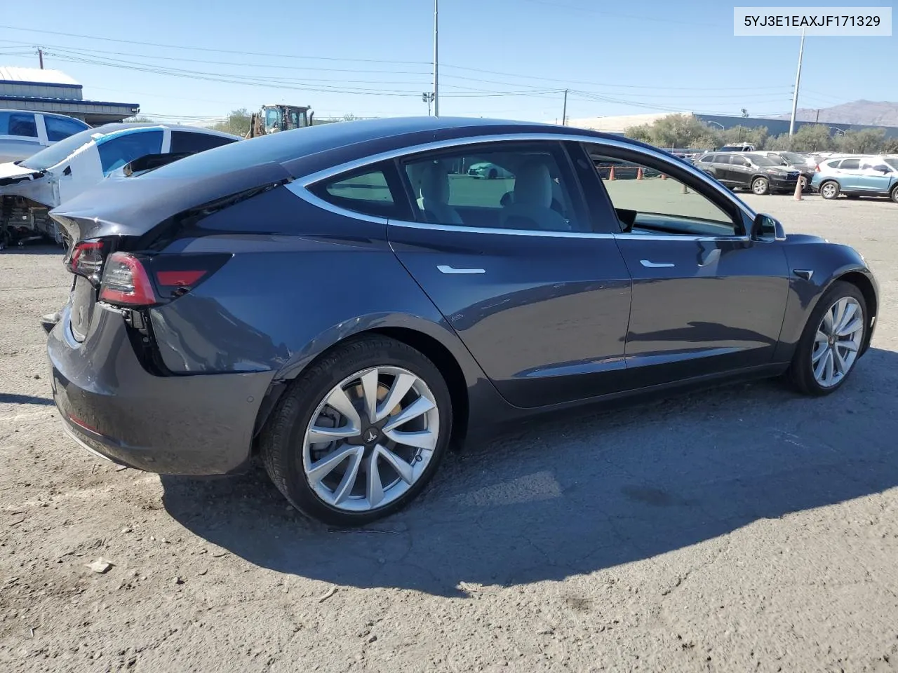 2018 Tesla Model 3 VIN: 5YJ3E1EAXJF171329 Lot: 75659654