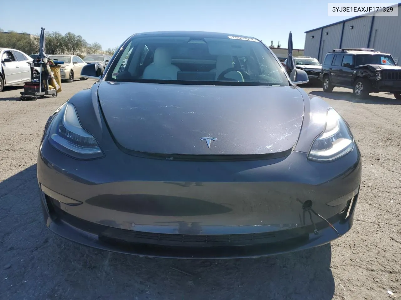 2018 Tesla Model 3 VIN: 5YJ3E1EAXJF171329 Lot: 75659654