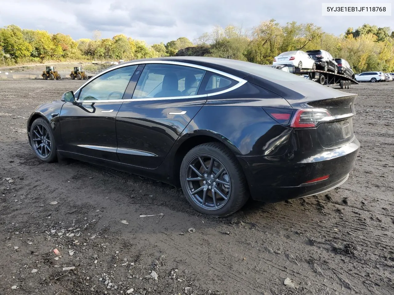 2018 Tesla Model 3 VIN: 5YJ3E1EB1JF118768 Lot: 75704654