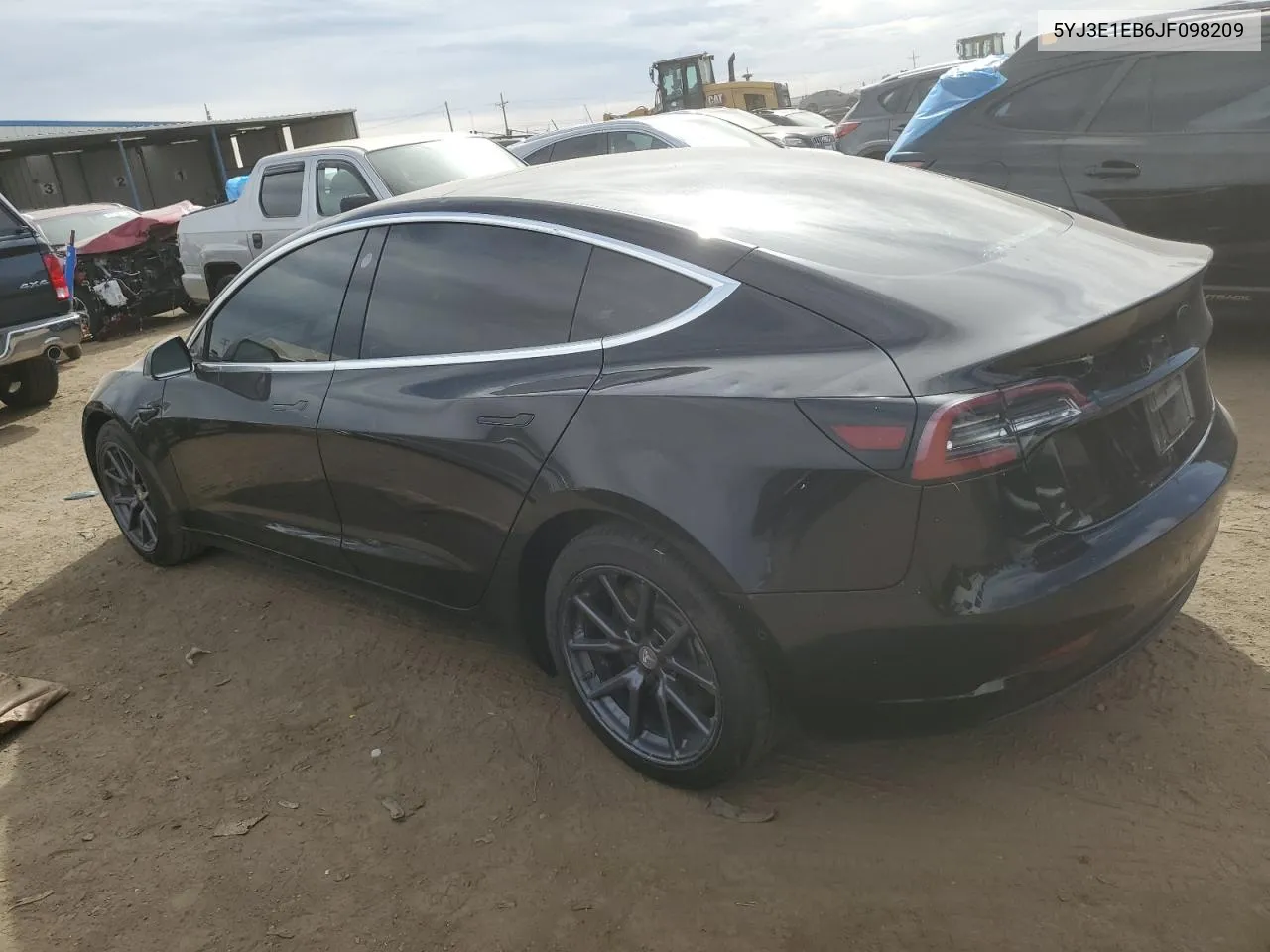 2018 Tesla Model 3 VIN: 5YJ3E1EB6JF098209 Lot: 75868954