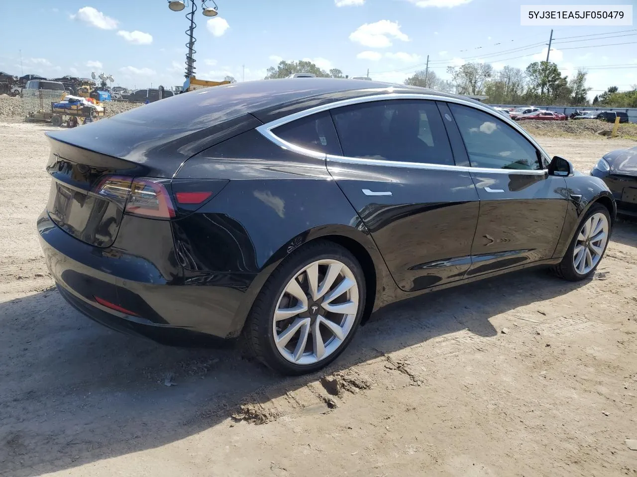 2018 Tesla Model 3 VIN: 5YJ3E1EA5JF050479 Lot: 76076374