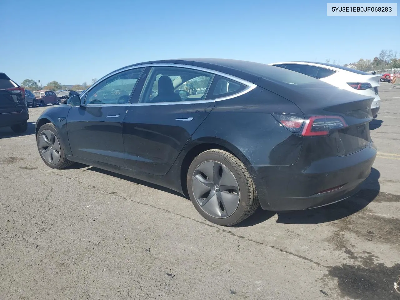 2018 Tesla Model 3 VIN: 5YJ3E1EB0JF068283 Lot: 76234804