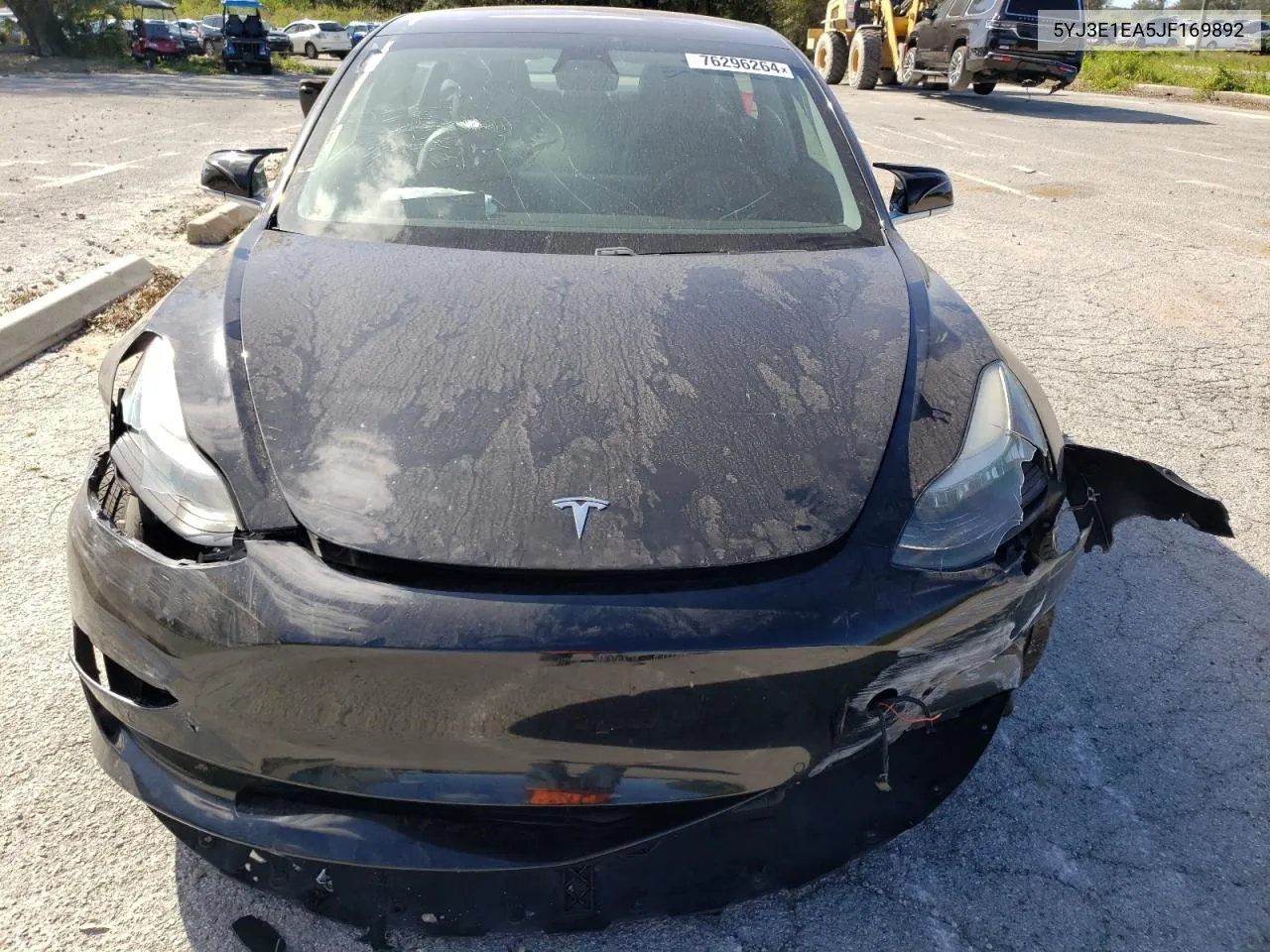 5YJ3E1EA5JF169892 2018 Tesla Model 3