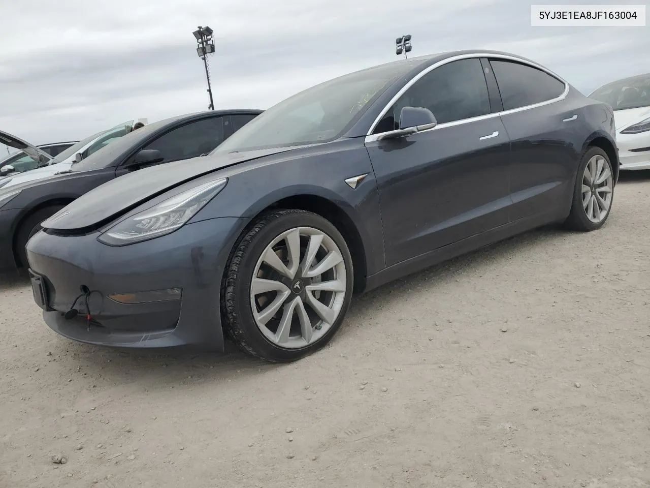 2018 Tesla Model 3 VIN: 5YJ3E1EA8JF163004 Lot: 76339564