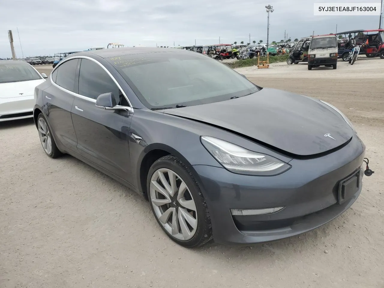 2018 Tesla Model 3 VIN: 5YJ3E1EA8JF163004 Lot: 76339564