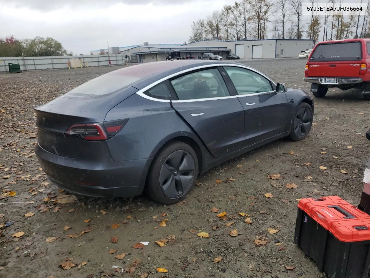 2018 Tesla Model 3 VIN: 5YJ3E1EA7JF036664 Lot: 76344774