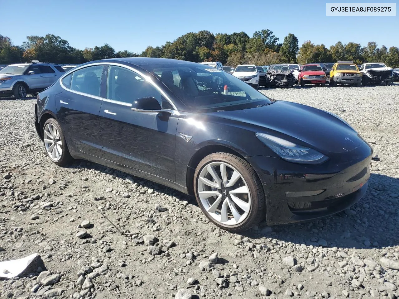 2018 Tesla Model 3 VIN: 5YJ3E1EA8JF089275 Lot: 76439924