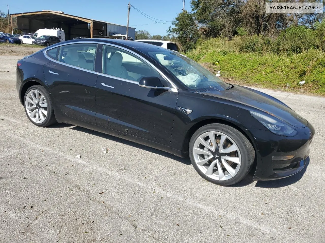 2018 Tesla Model 3 VIN: 5YJ3E1EA6JF177967 Lot: 76697994