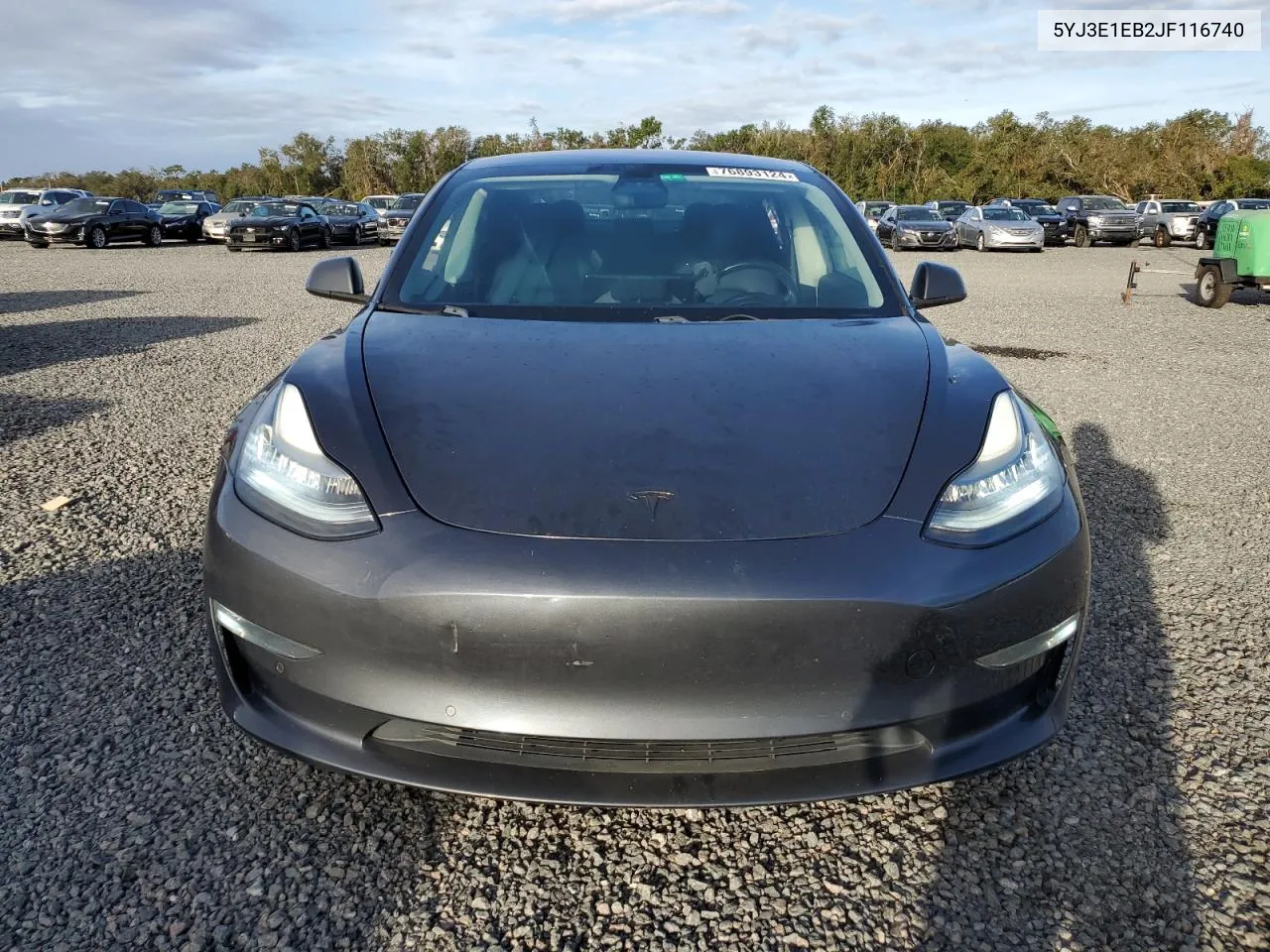 5YJ3E1EB2JF116740 2018 Tesla Model 3