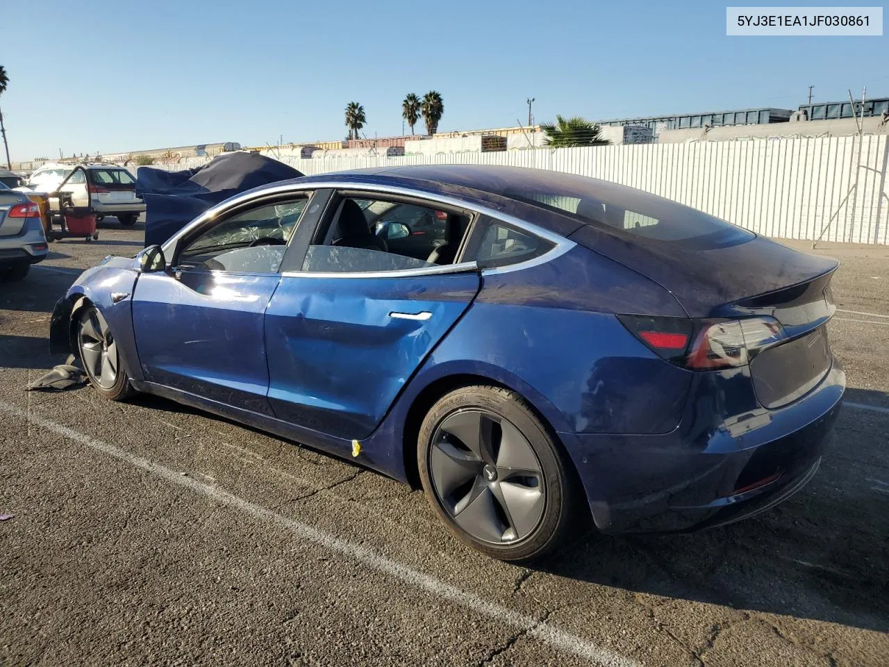 2018 Tesla Model 3 VIN: 5YJ3E1EA1JF030861 Lot: 76972074