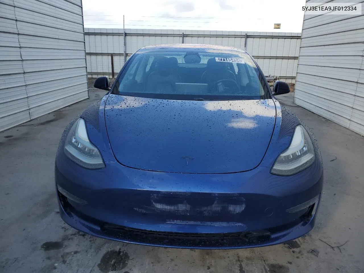 2018 Tesla Model 3 VIN: 5YJ3E1EA9JF012334 Lot: 77145454