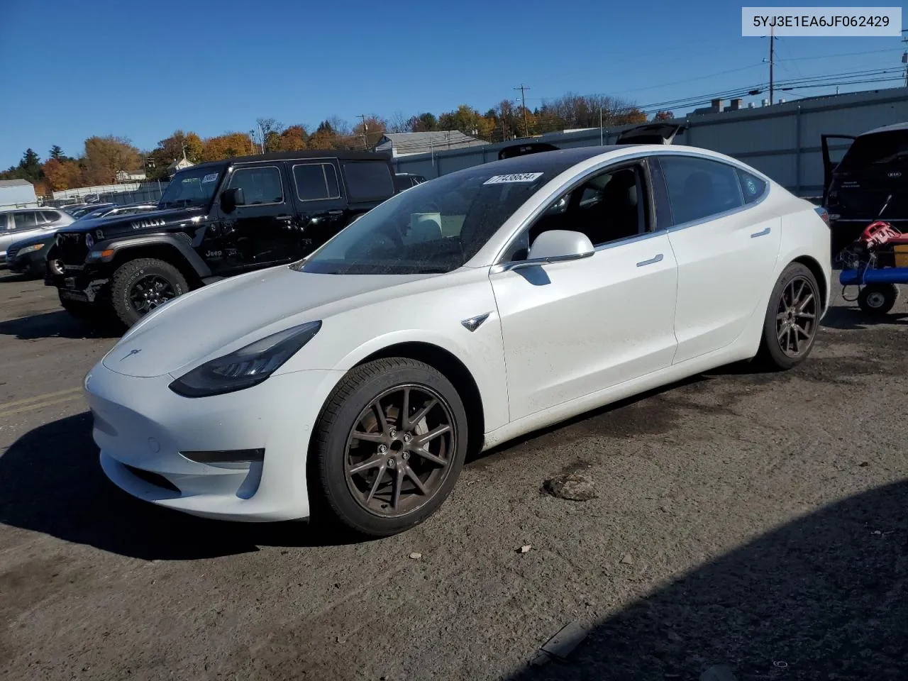 2018 Tesla Model 3 VIN: 5YJ3E1EA6JF062429 Lot: 77438634