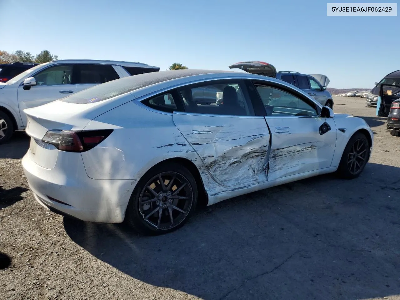 2018 Tesla Model 3 VIN: 5YJ3E1EA6JF062429 Lot: 77438634