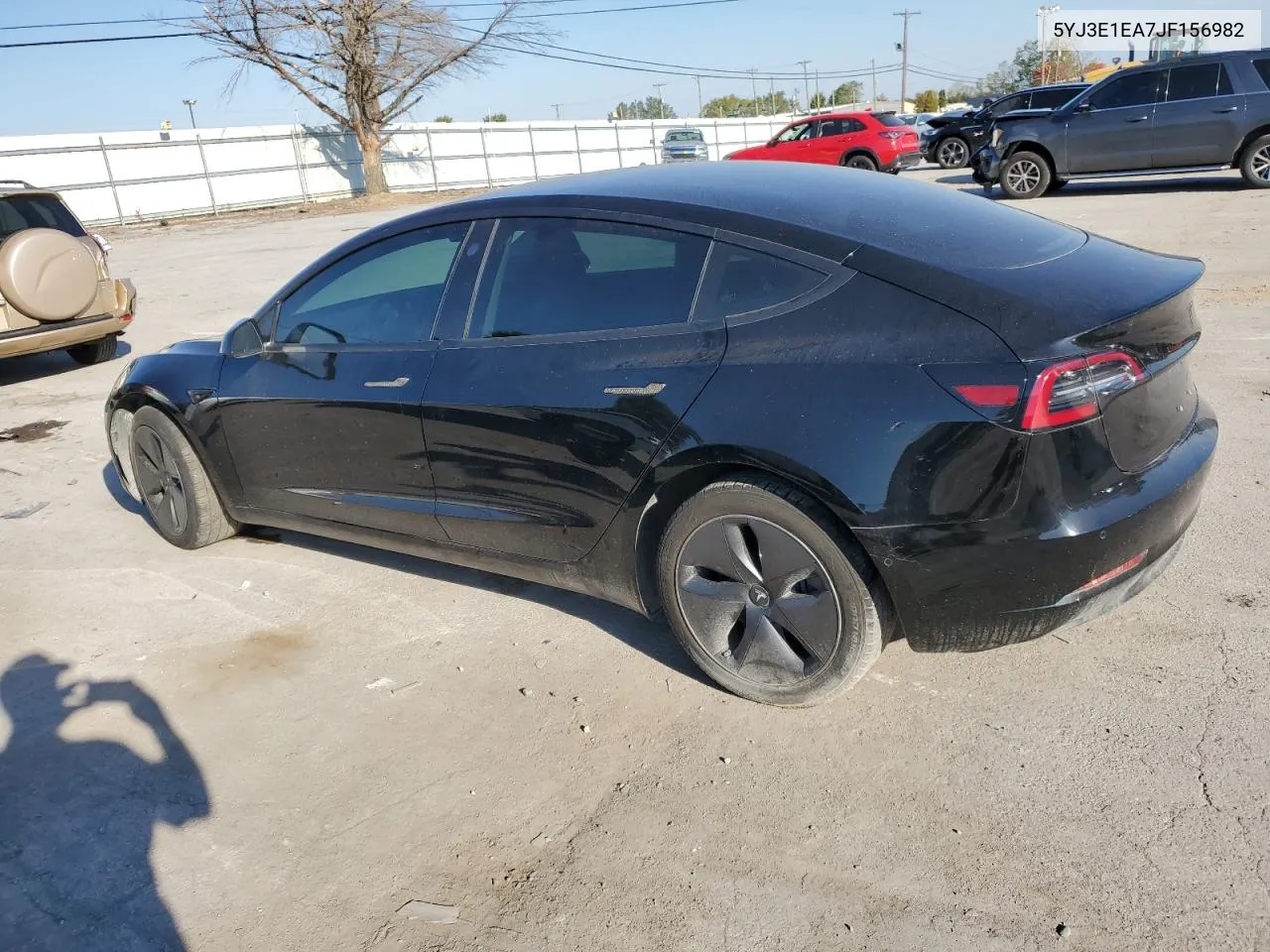 2018 Tesla Model 3 VIN: 5YJ3E1EA7JF156982 Lot: 77625034