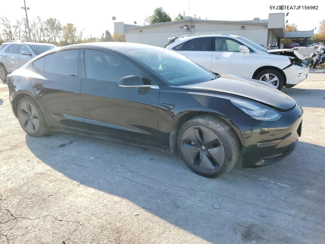 2018 Tesla Model 3 VIN: 5YJ3E1EA7JF156982 Lot: 77625034