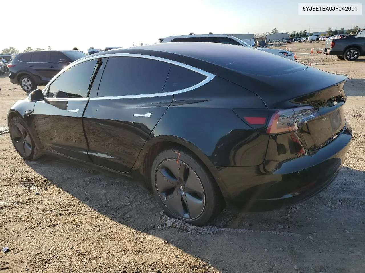 2018 Tesla Model 3 VIN: 5YJ3E1EA0JF042001 Lot: 78277014