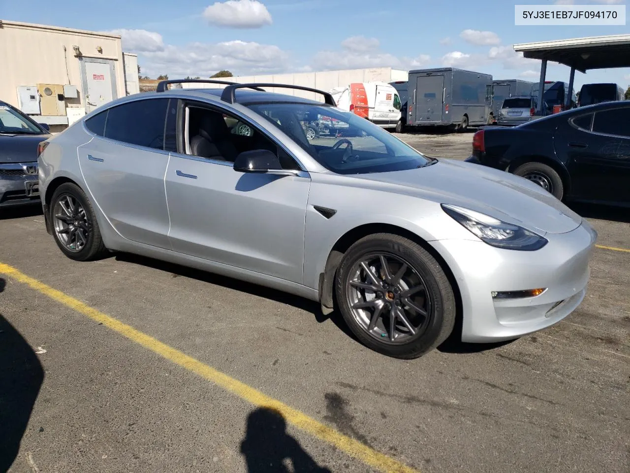 2018 Tesla Model 3 VIN: 5YJ3E1EB7JF094170 Lot: 78628944