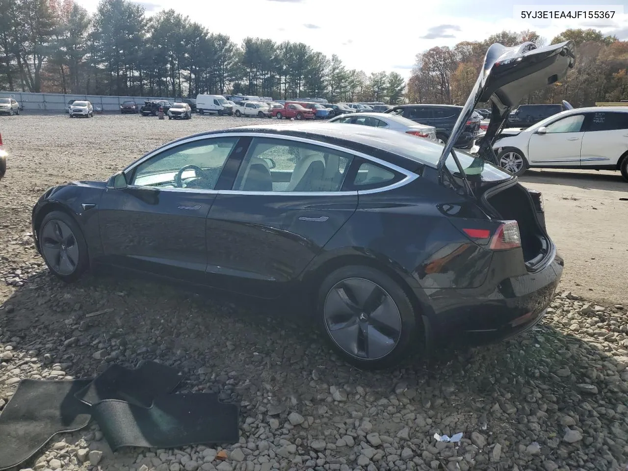 2018 Tesla Model 3 VIN: 5YJ3E1EA4JF155367 Lot: 78686144