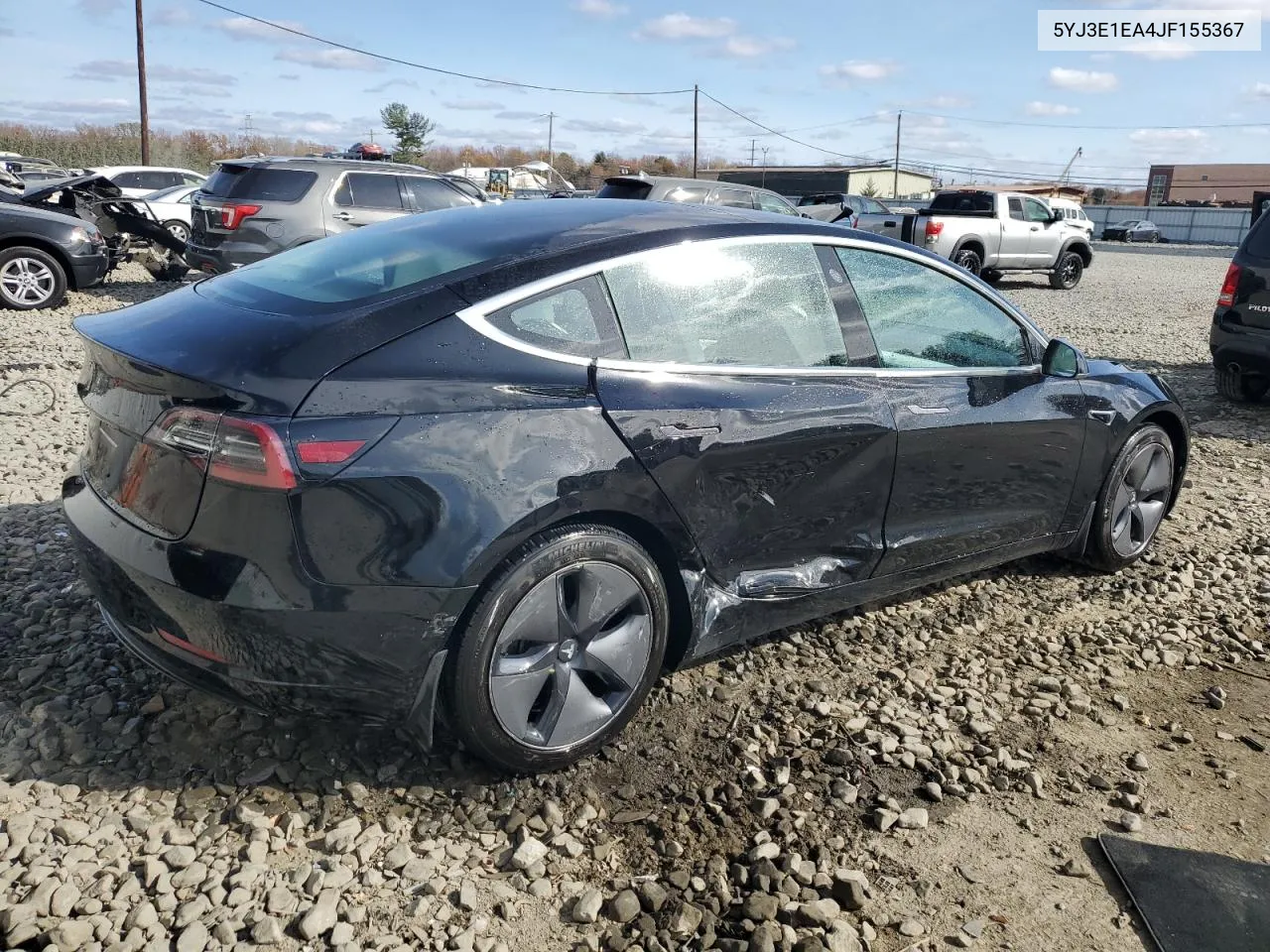 2018 Tesla Model 3 VIN: 5YJ3E1EA4JF155367 Lot: 78686144