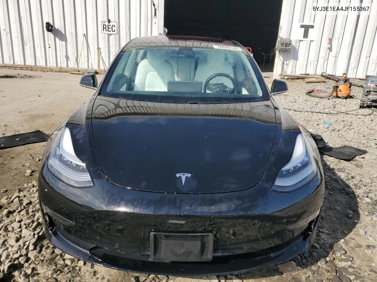 2018 Tesla Model 3 VIN: 5YJ3E1EA4JF155367 Lot: 78686144