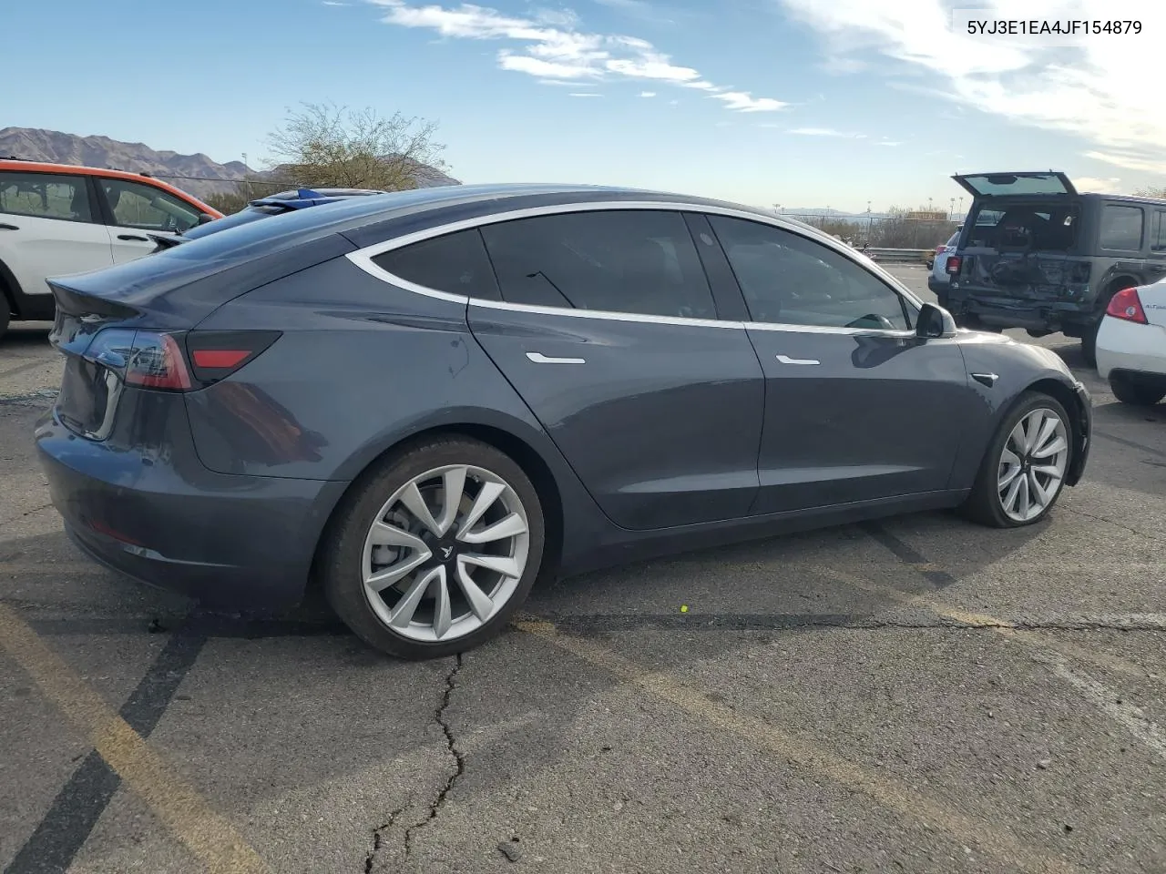 2018 Tesla Model 3 VIN: 5YJ3E1EA4JF154879 Lot: 78922614