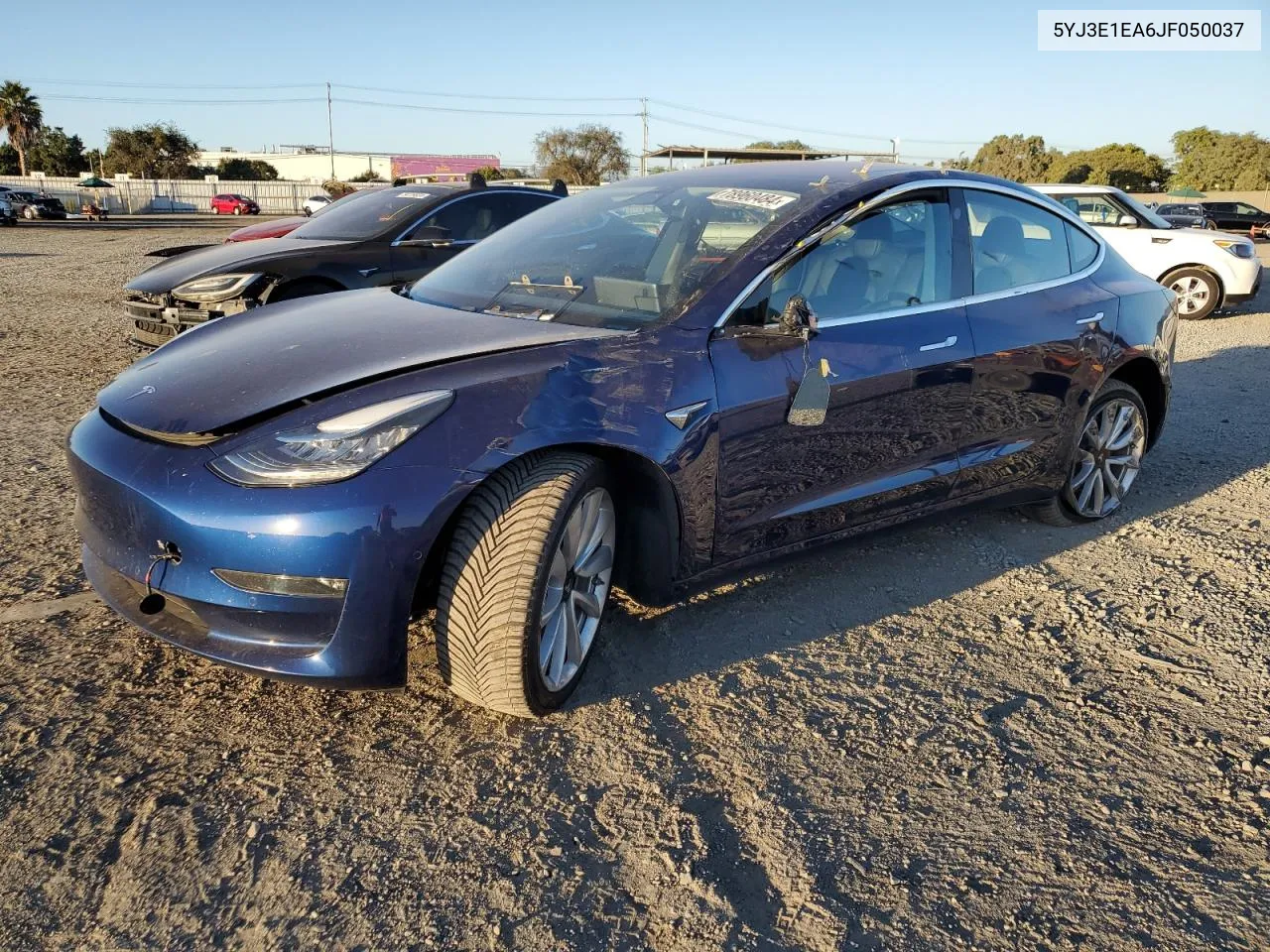 2018 Tesla Model 3 VIN: 5YJ3E1EA6JF050037 Lot: 78960484