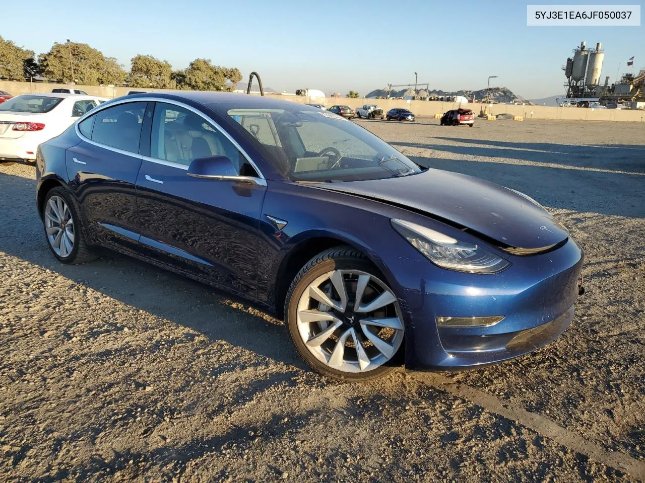 2018 Tesla Model 3 VIN: 5YJ3E1EA6JF050037 Lot: 78960484