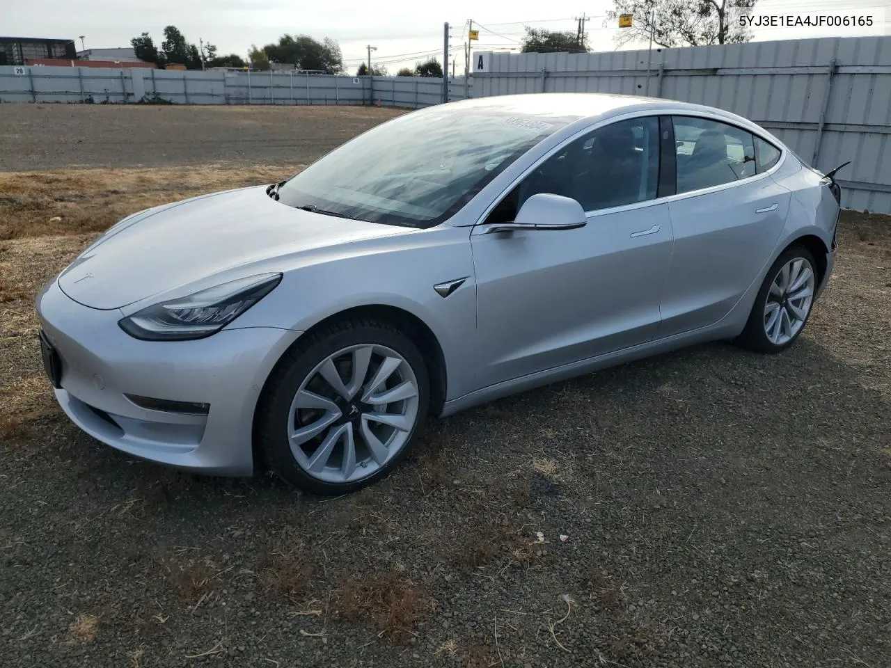 2018 Tesla Model 3 VIN: 5YJ3E1EA4JF006165 Lot: 78961504