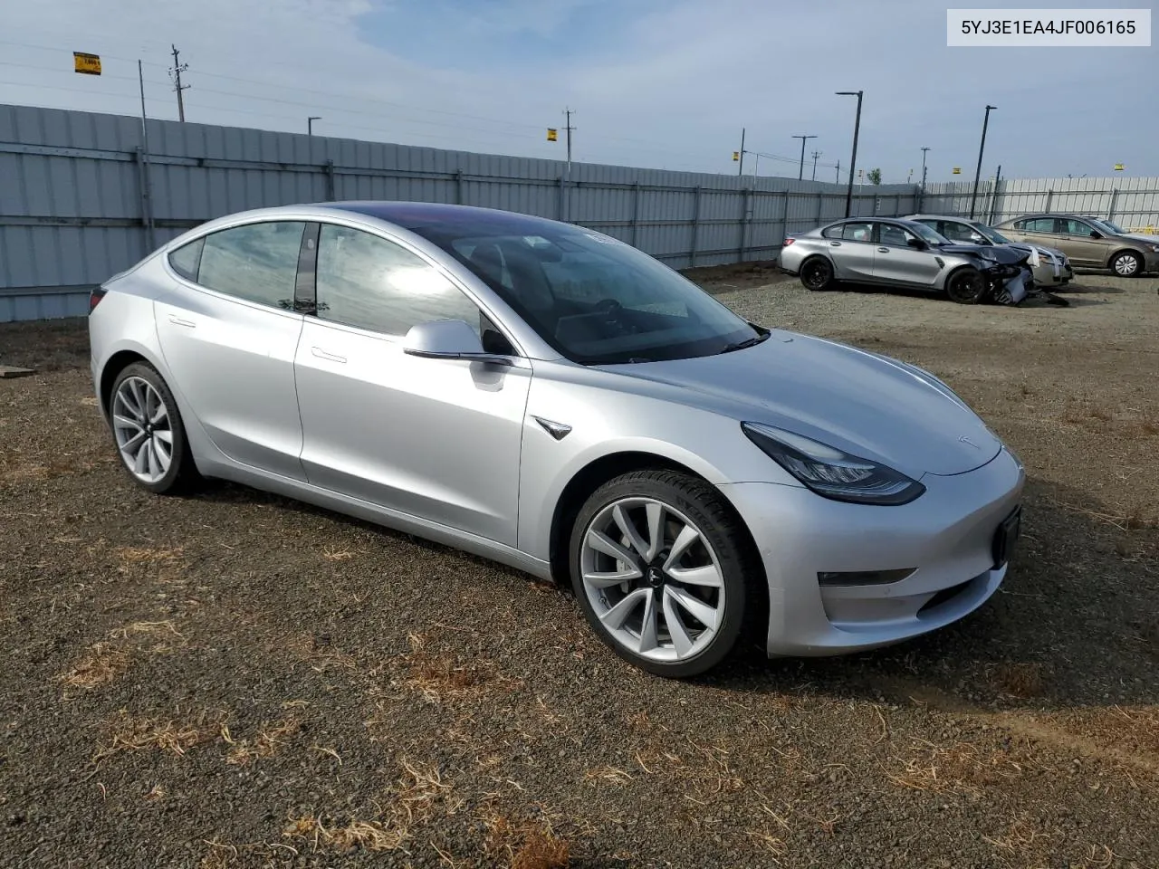 2018 Tesla Model 3 VIN: 5YJ3E1EA4JF006165 Lot: 78961504