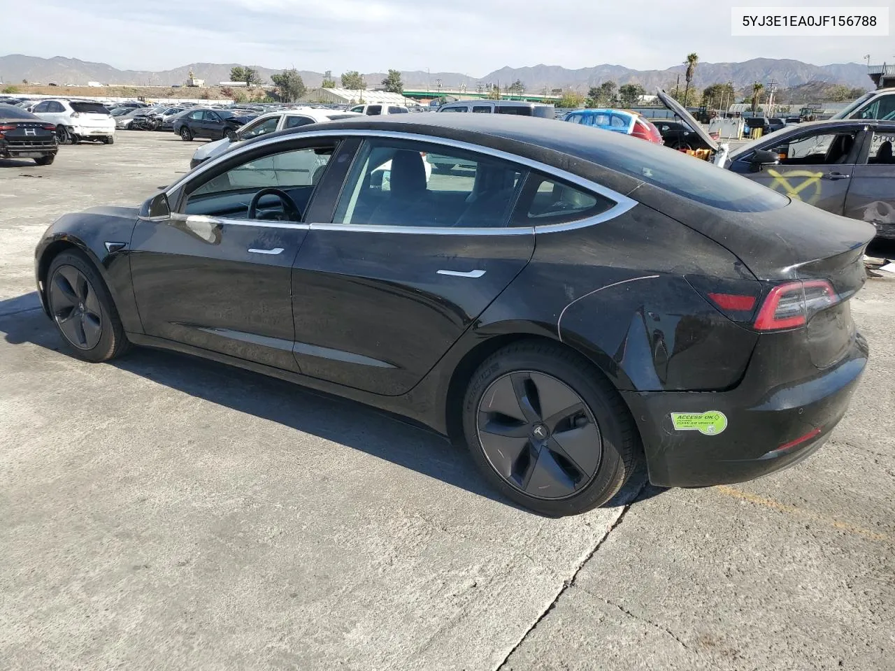 2018 Tesla Model 3 VIN: 5YJ3E1EA0JF156788 Lot: 78978674