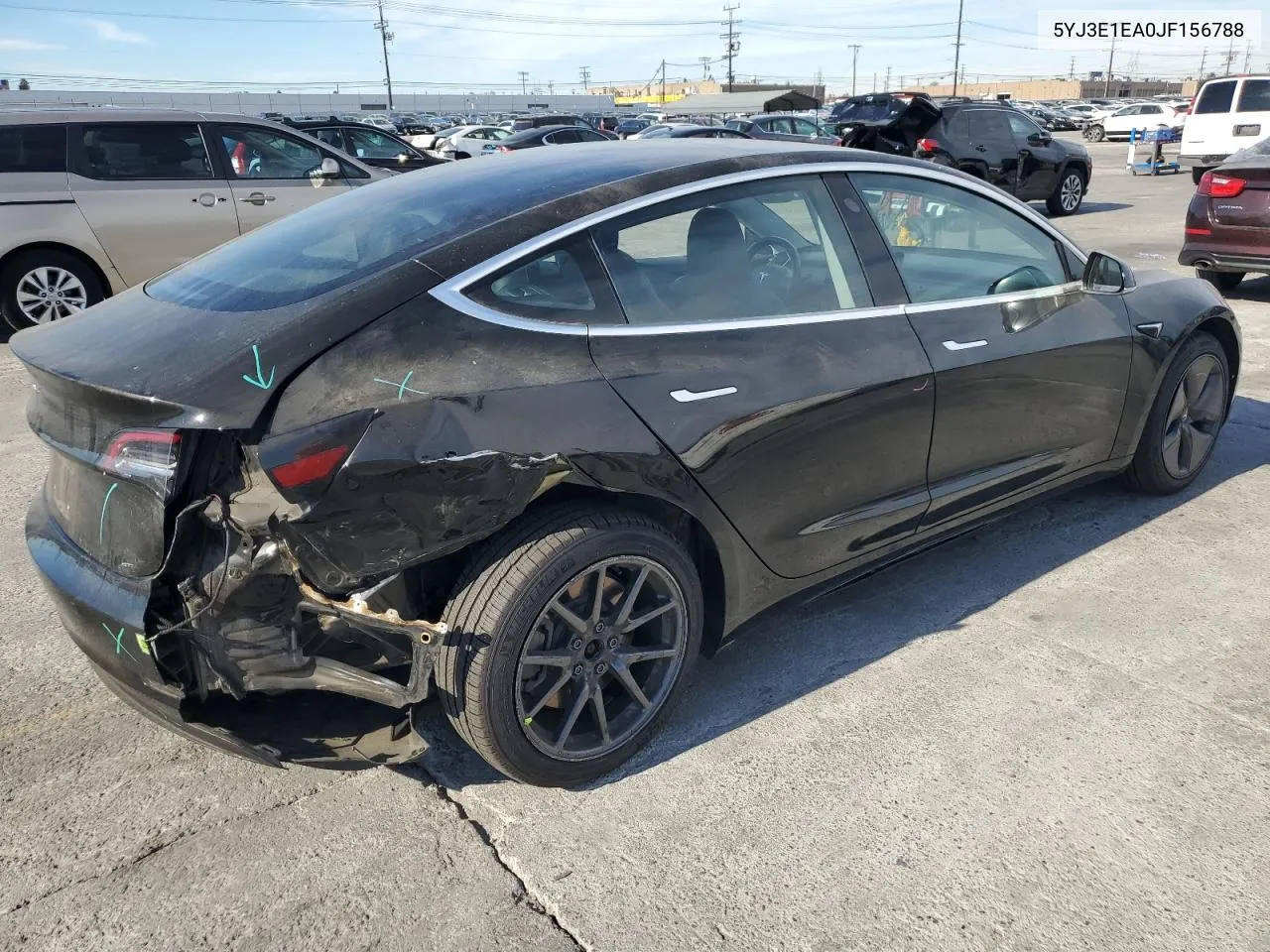 2018 Tesla Model 3 VIN: 5YJ3E1EA0JF156788 Lot: 78978674