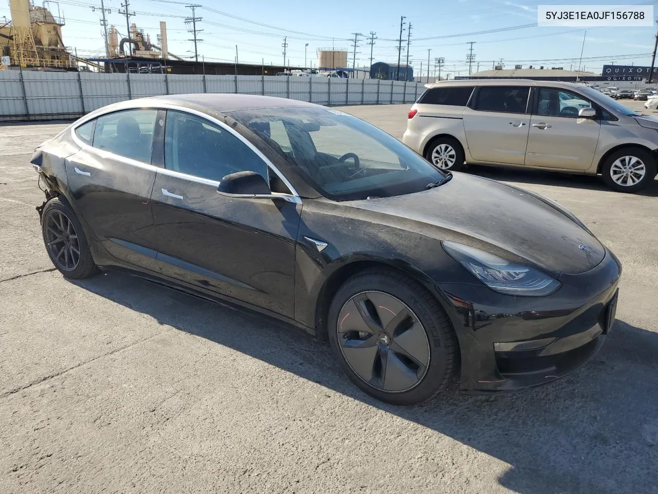 2018 Tesla Model 3 VIN: 5YJ3E1EA0JF156788 Lot: 78978674