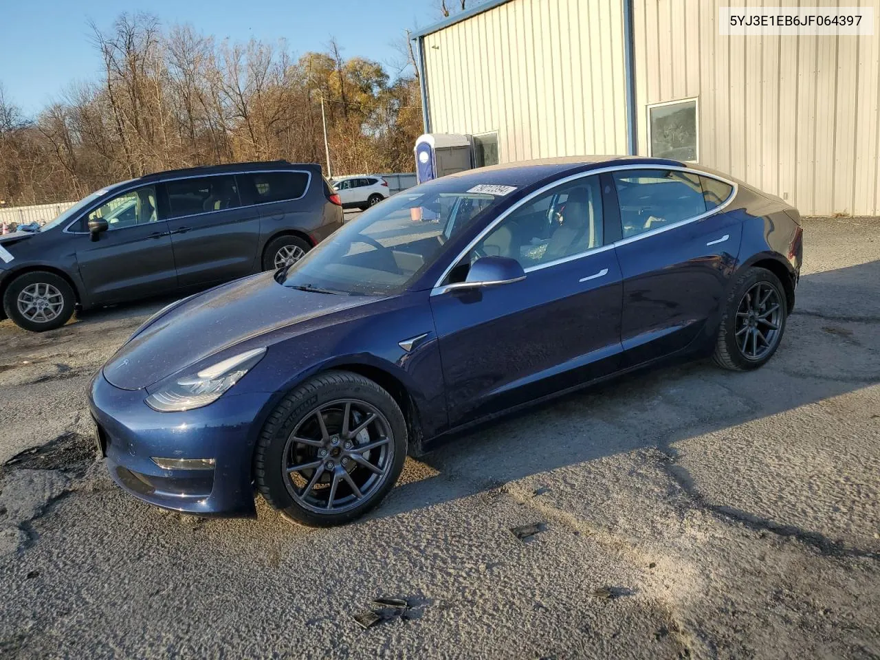 2018 Tesla Model 3 VIN: 5YJ3E1EB6JF064397 Lot: 79012394