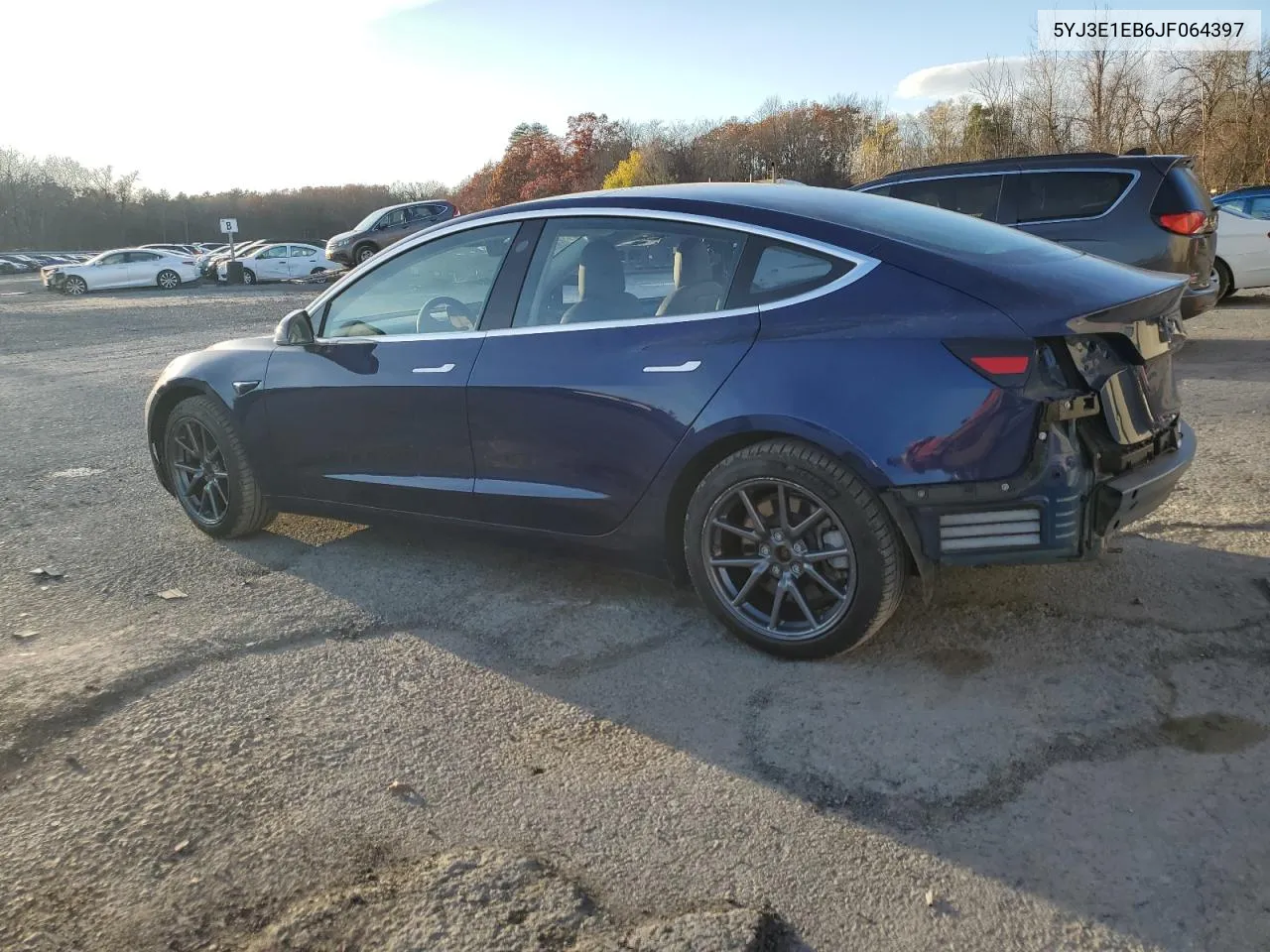 2018 Tesla Model 3 VIN: 5YJ3E1EB6JF064397 Lot: 79012394