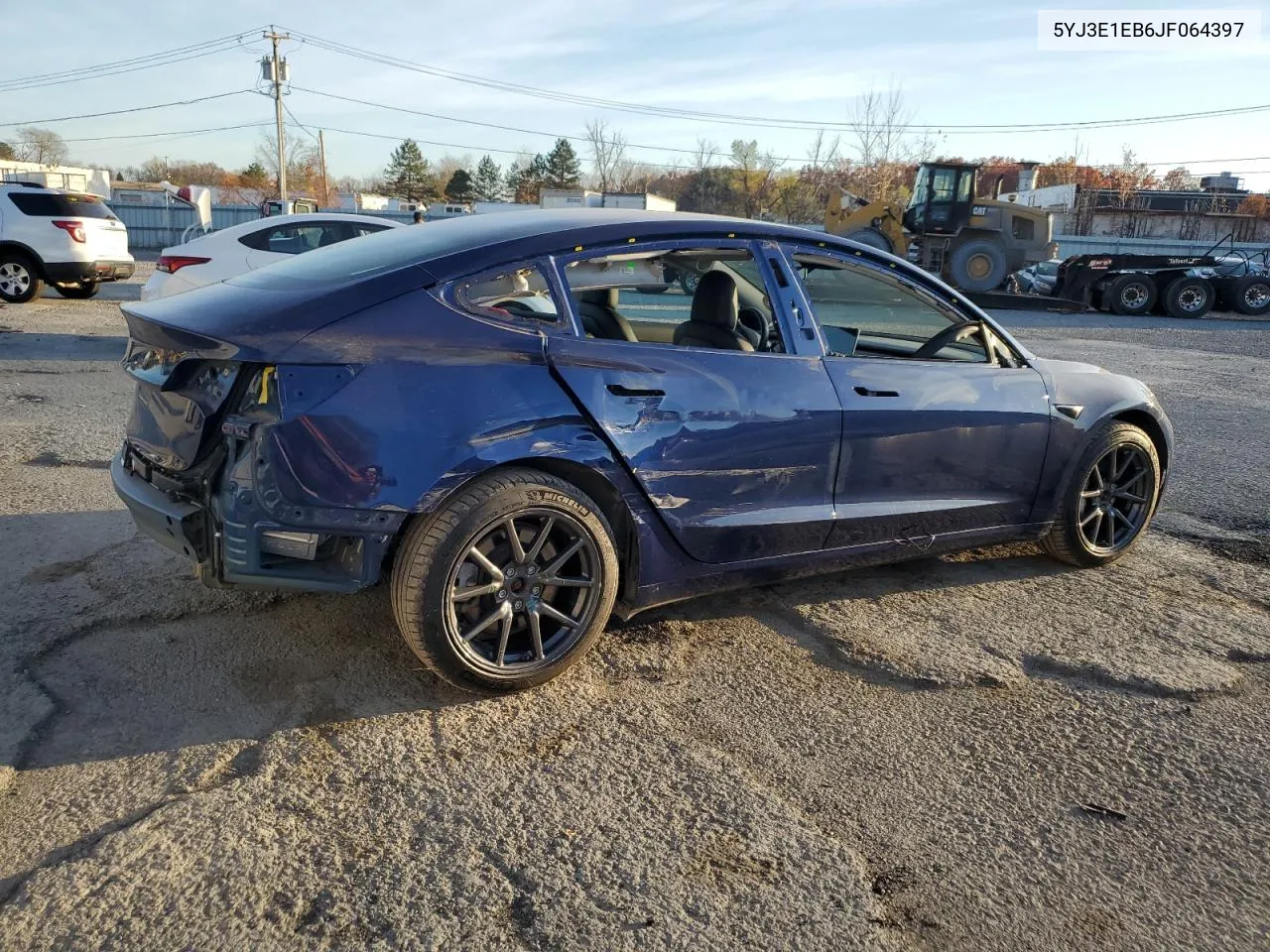 2018 Tesla Model 3 VIN: 5YJ3E1EB6JF064397 Lot: 79012394