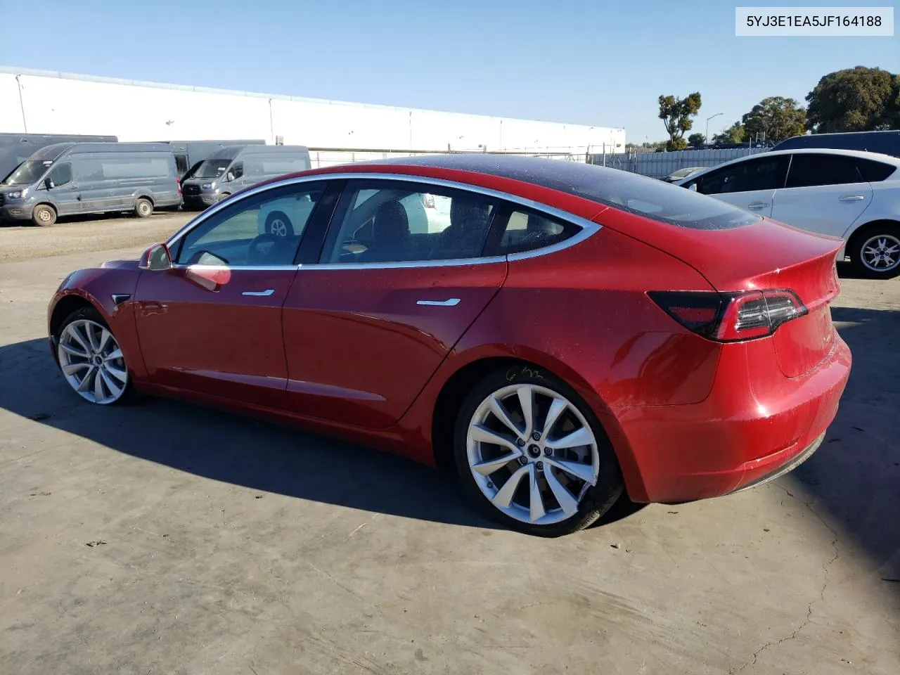 2018 Tesla Model 3 VIN: 5YJ3E1EA5JF164188 Lot: 79016934