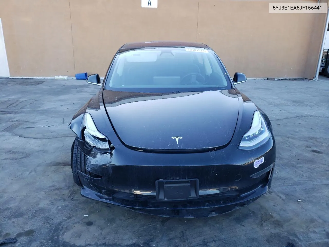 2018 Tesla Model 3 VIN: 5YJ3E1EA6JF156441 Lot: 79181574